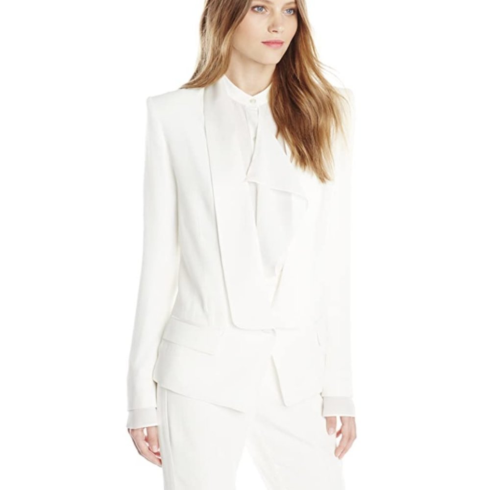 Rachel Zoe Women's Classic Shawl-Collar Blazer (0)